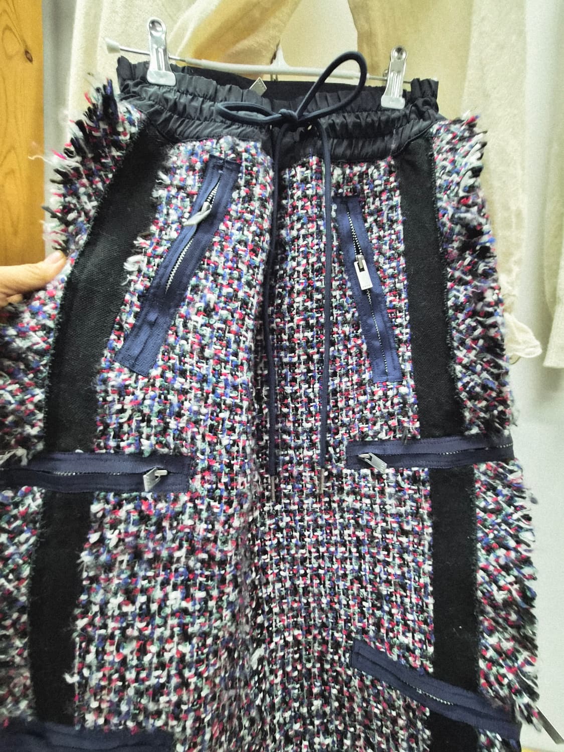 사카이 트위드 스커트 상품이미지4