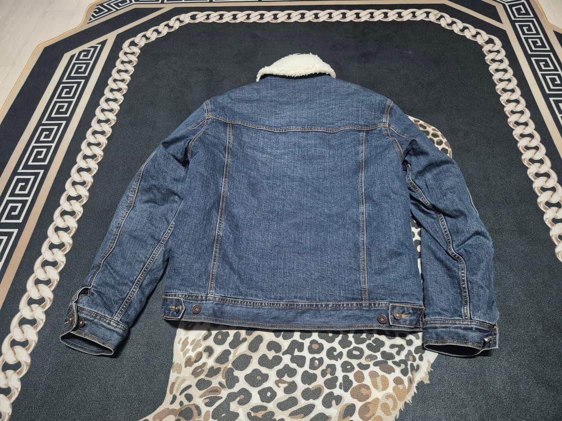 00's 디키즈 빈티지 워크 셰르파 데님 트러커 자켓 XL 상품이미지5