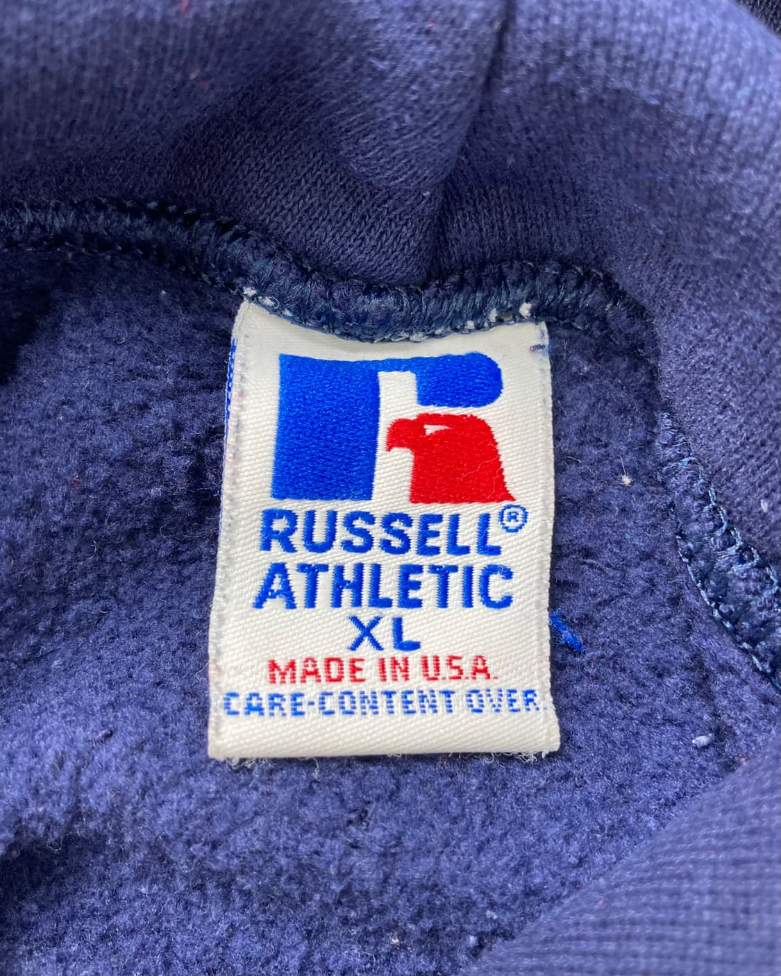 90s Russell Hoodie (navy) 상품이미지3