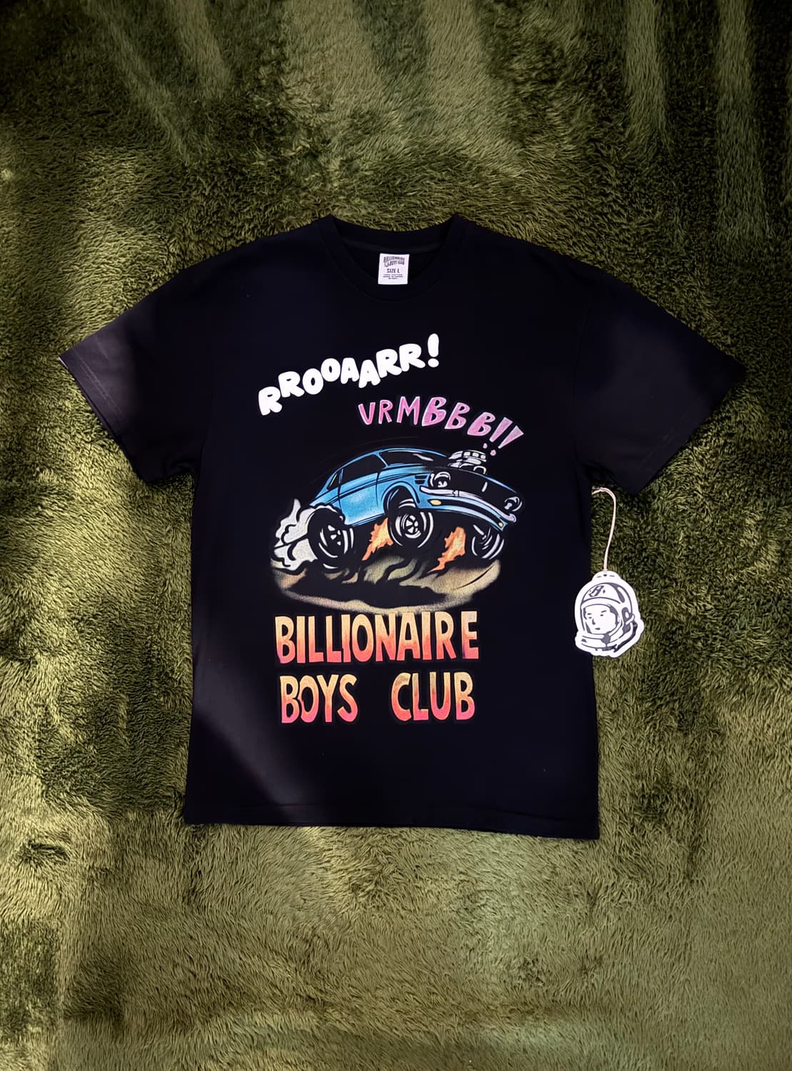 [L] 빌리네어 보이즈 클럽 BBC BB GO 티셔츠 블랙 상품이미지1