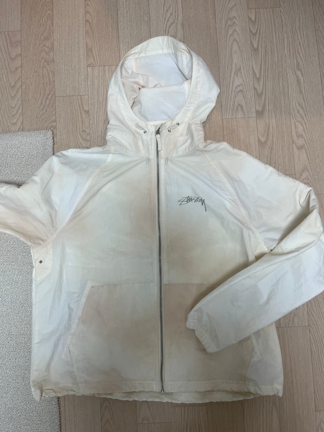 스투시 비치쉘 웨이브 다이 바람막이 자켓 상품이미지1