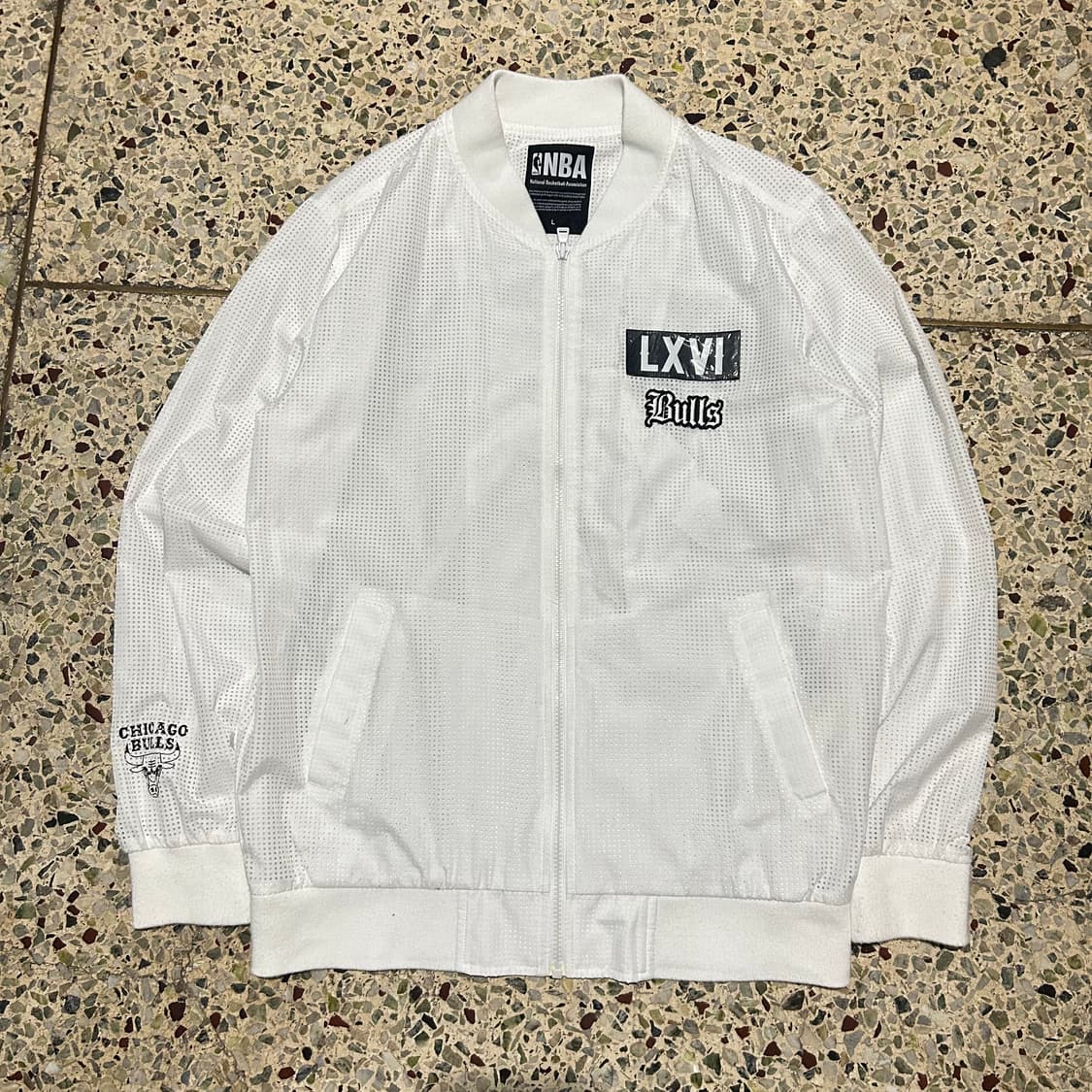 NBA 시카고 불스 메쉬 집업 자켓 상품이미지1