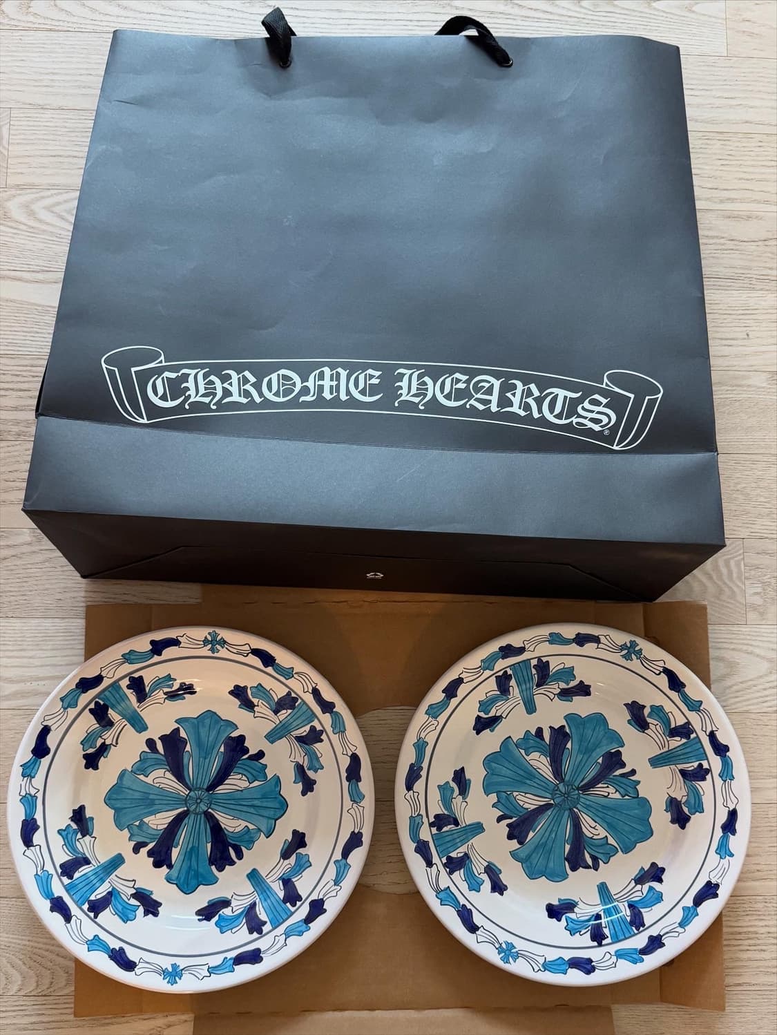 크롬하츠 플레이트 새상품 2 피스 풀세트 상품이미지2