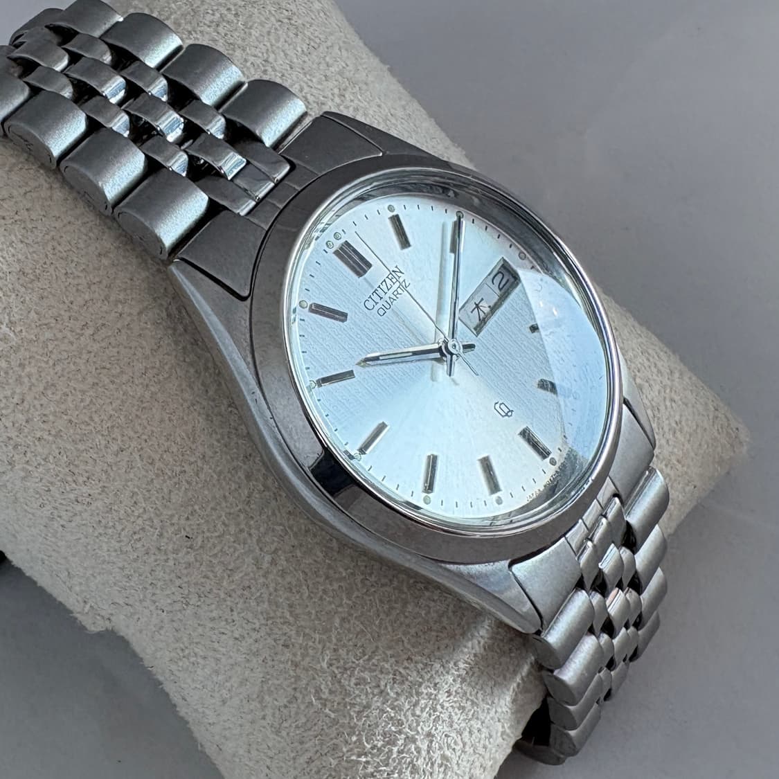 민트급 시티즌 빈티지 한자요일창 쿼츠 시계 상품이미지3