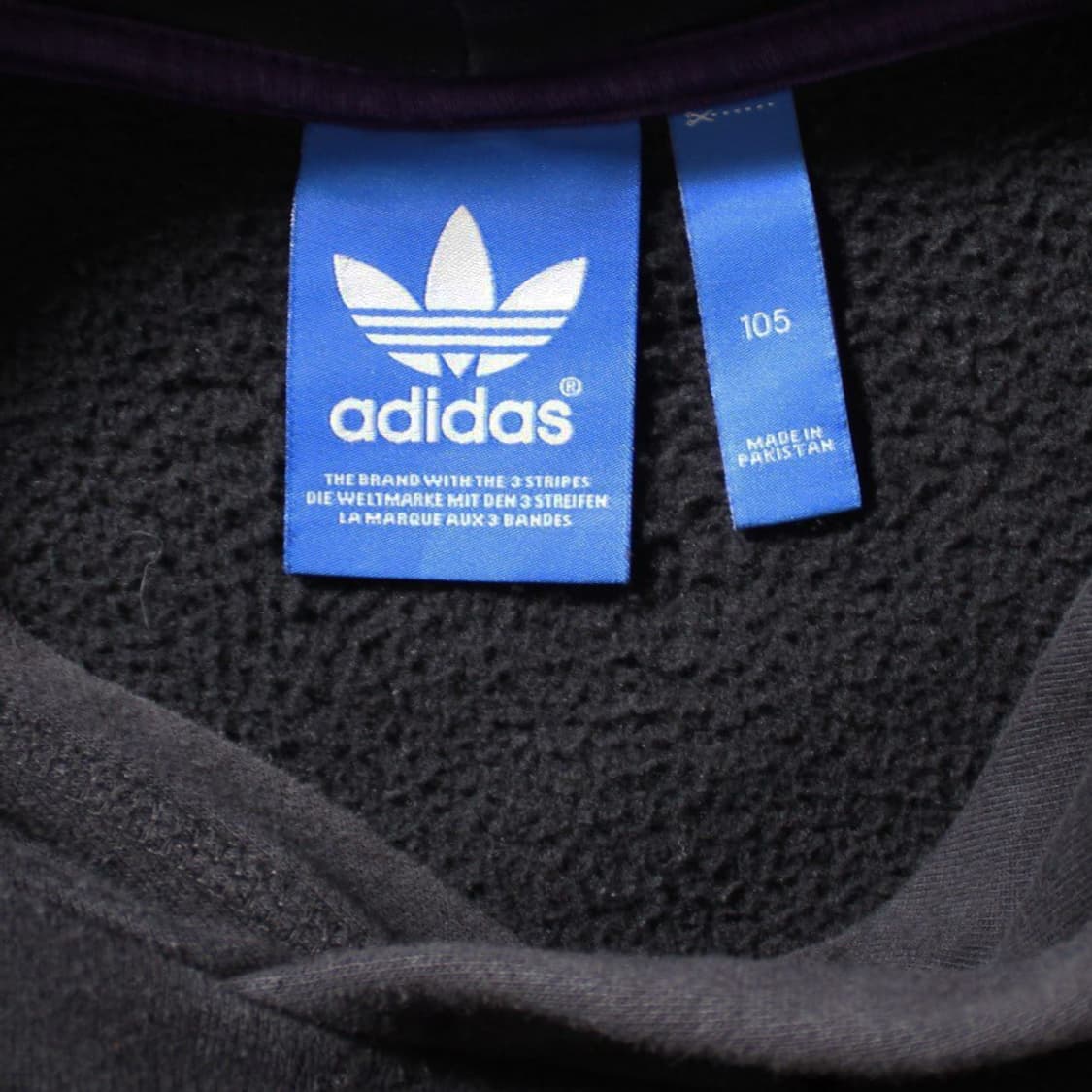 Adidas 아디다스 유로파 레알마드리드 기모 블랙 후드티 상품이미지3