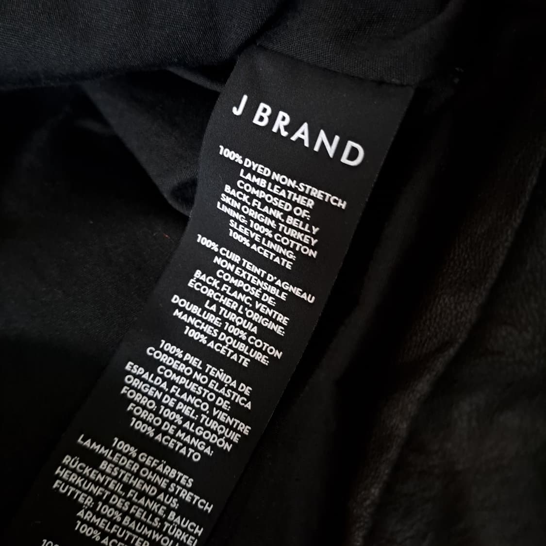 (택포) J.BRAND X 안토니 양가죽 트러커 자켓 100 B397 상품이미지10