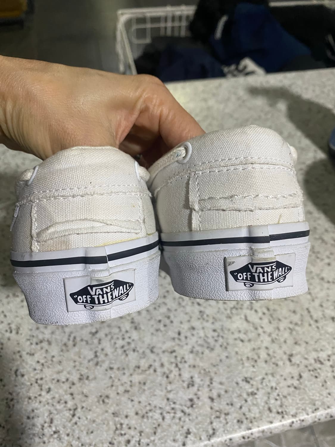 반스 흰색 보트화  상품이미지3