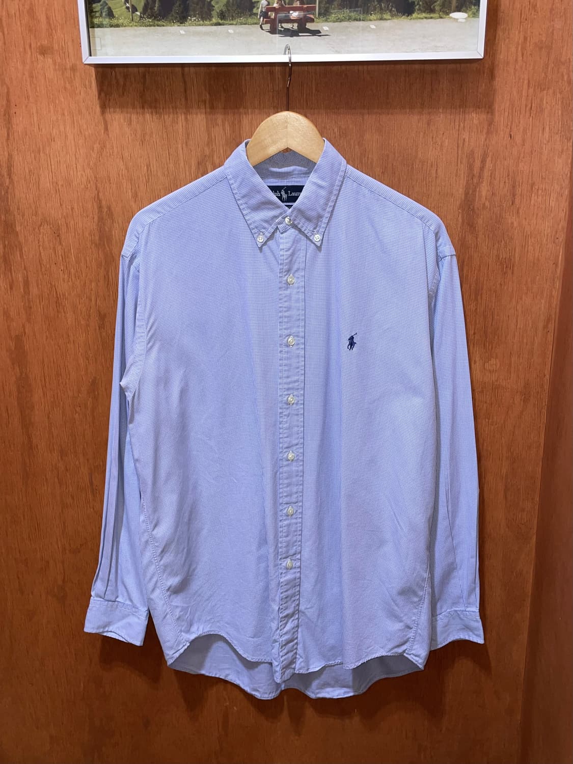 (M) POLO 폴로 랄프로렌 체크 셔츠 블레이크 상품이미지3