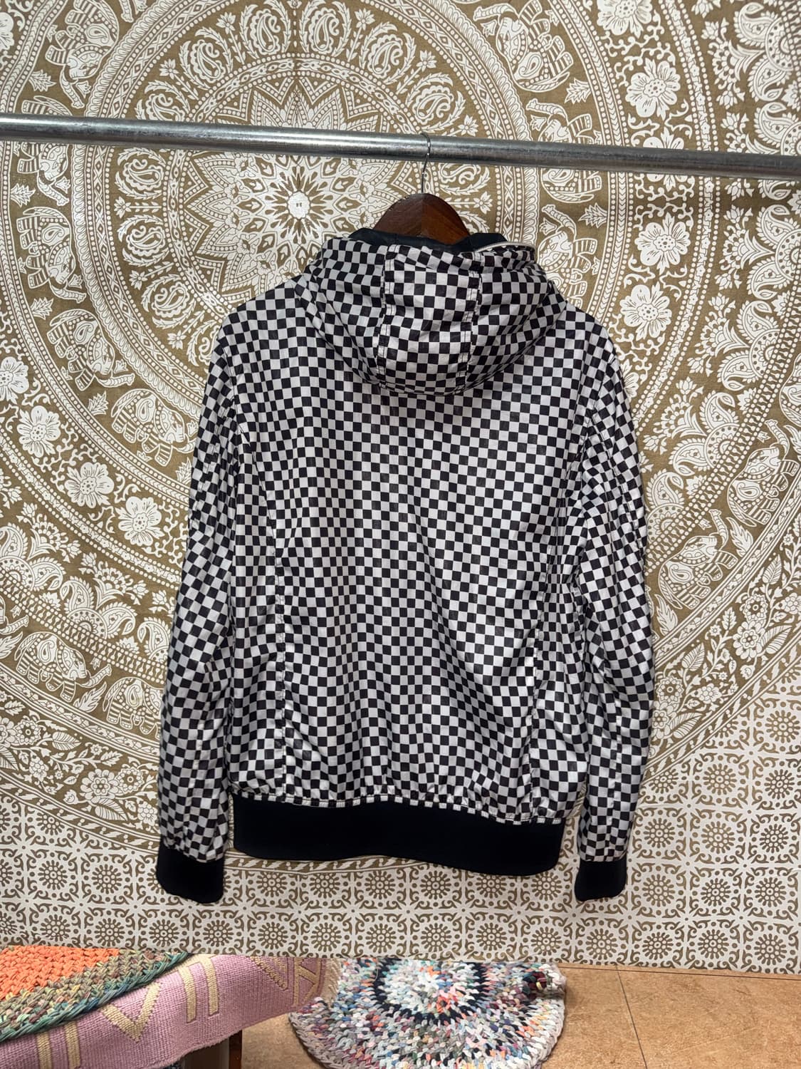 유니온베이 체크 바람막이  상품이미지4