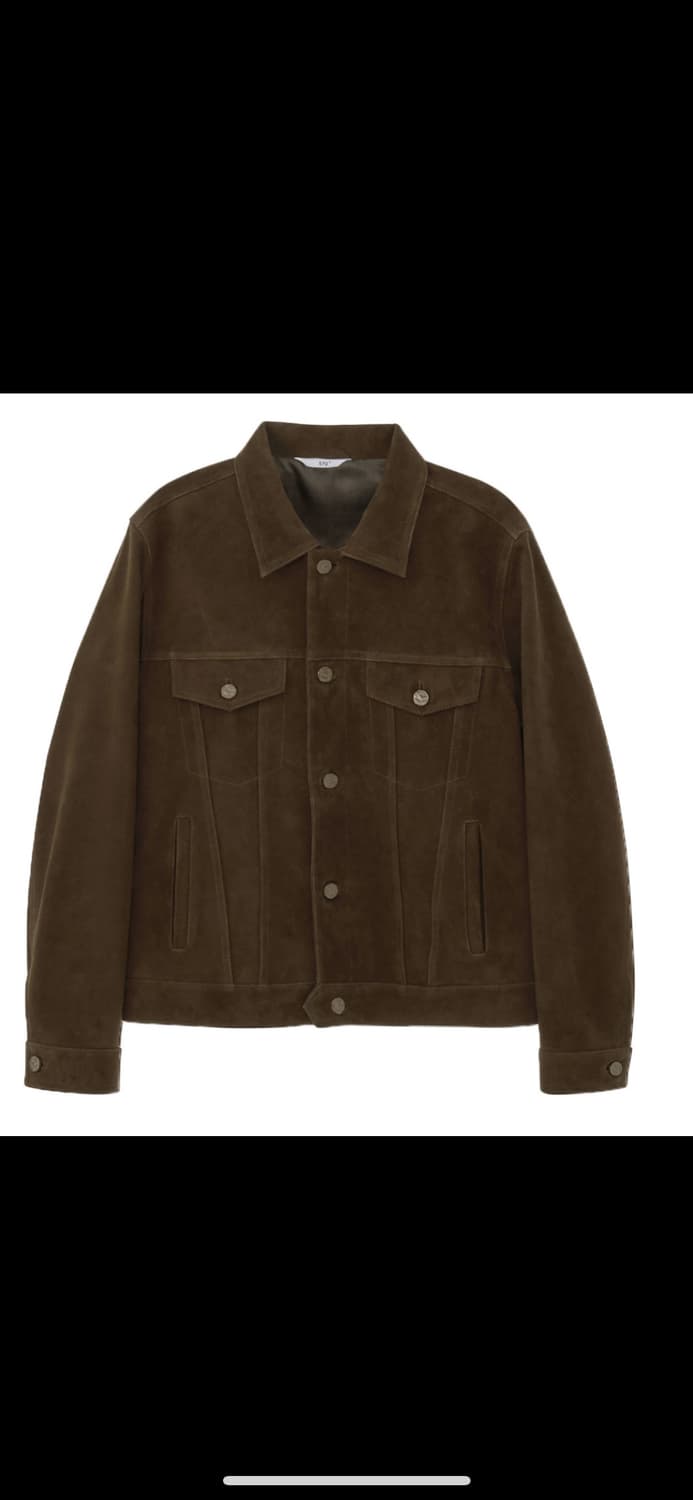 STU 스웨이드 트러커 자켓 브라운(M) 상품이미지1