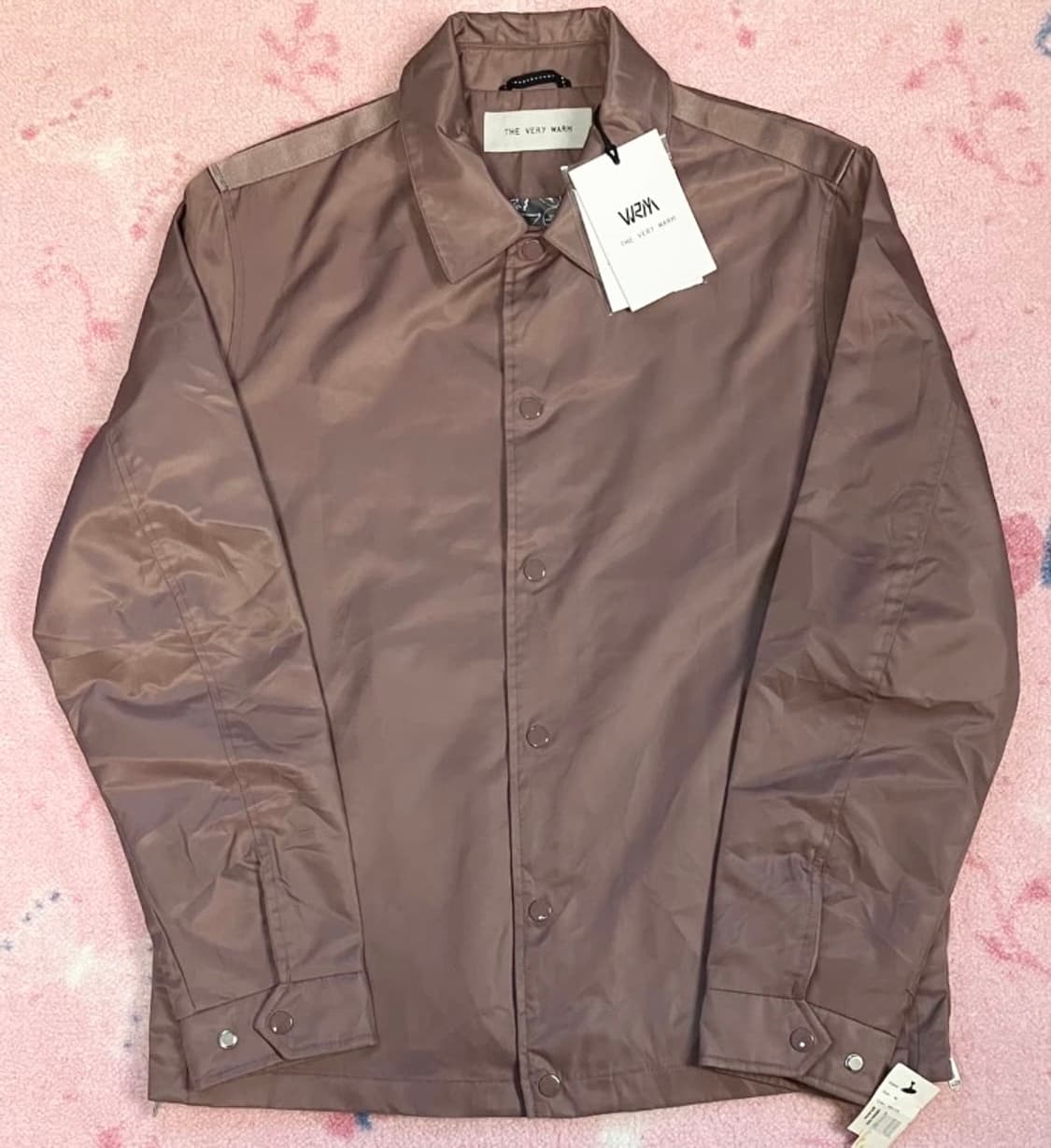 Mauve nylon coach jacket 상품이미지1