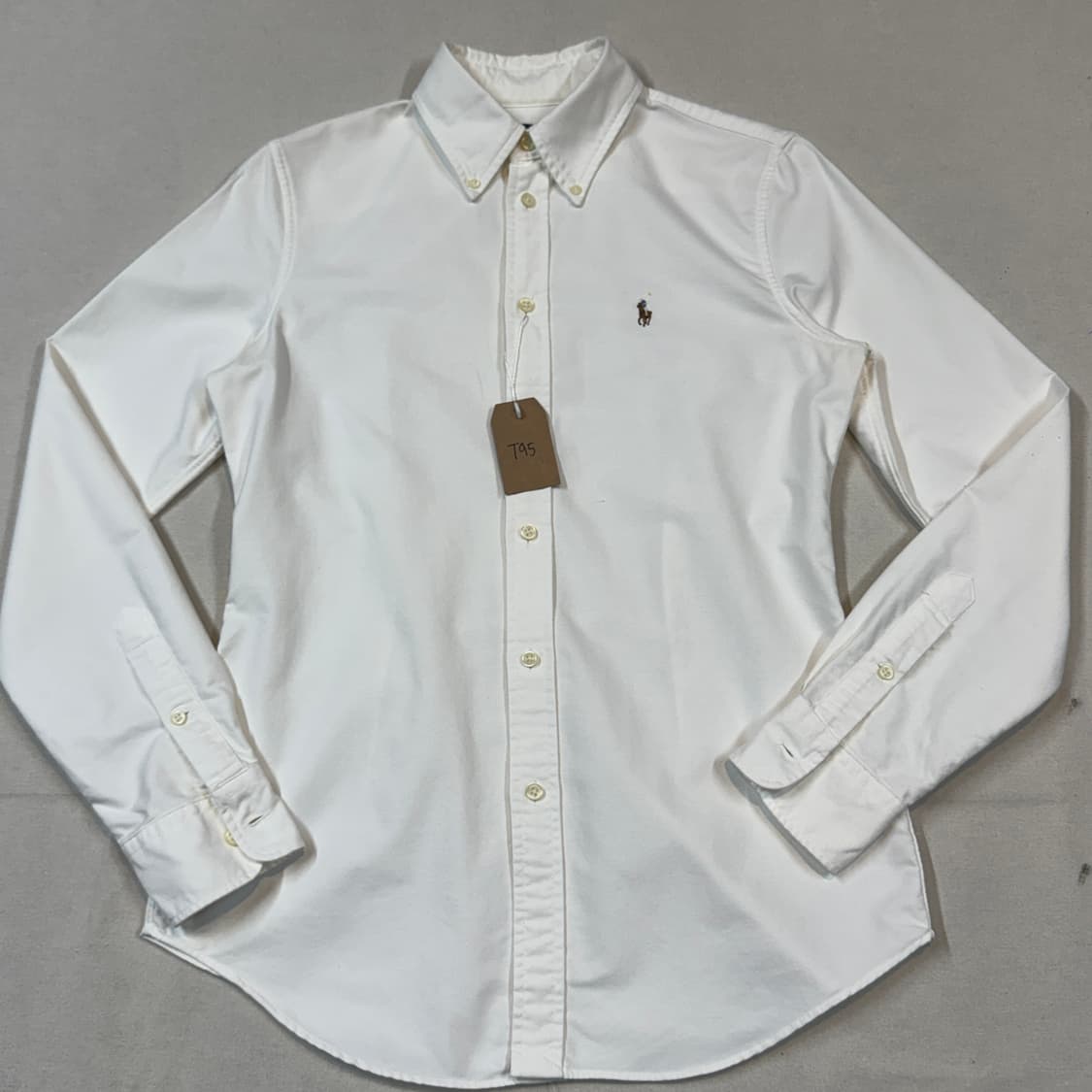 S) 폴로 랄프로렌 클래식 화이트 옥스포드 셔츠 T95 상품이미지2