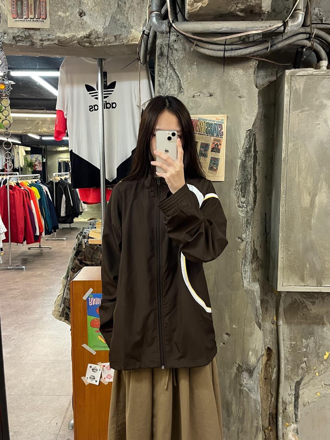 퓨마 바람막이 브라운 XL #csz1385 상품이미지2