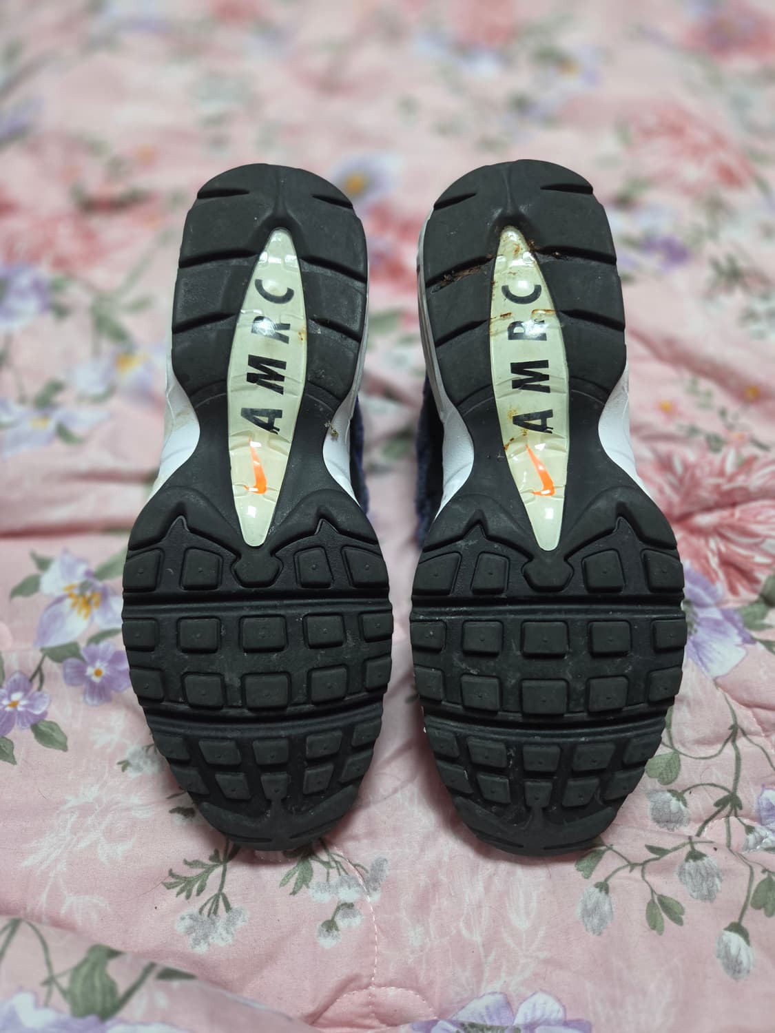 나이키 운동화 블랙/블루 스웨이드265 상품이미지5