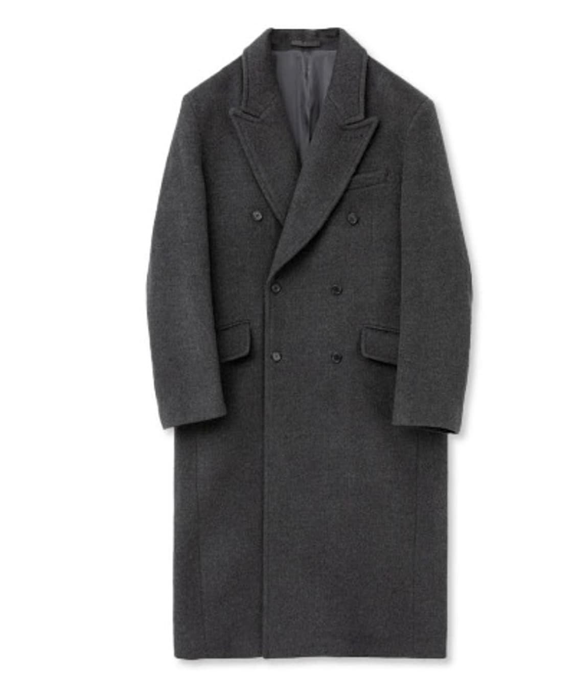 구매)브라운야드 더블코트 5사이즈 차콜 상품이미지1