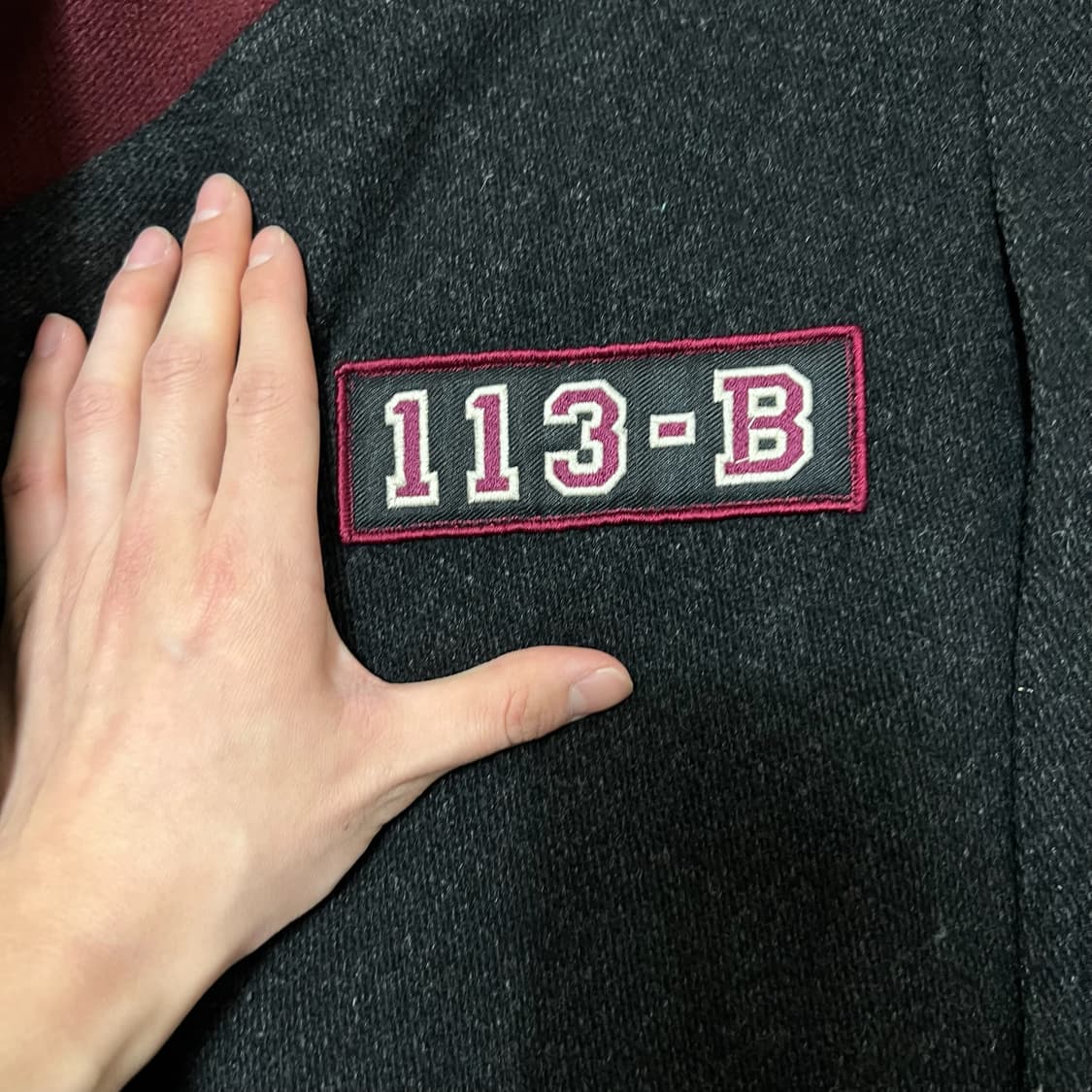 맥그리거 빈티지 빅로고 누빔 울 자켓 M/95  상품이미지3