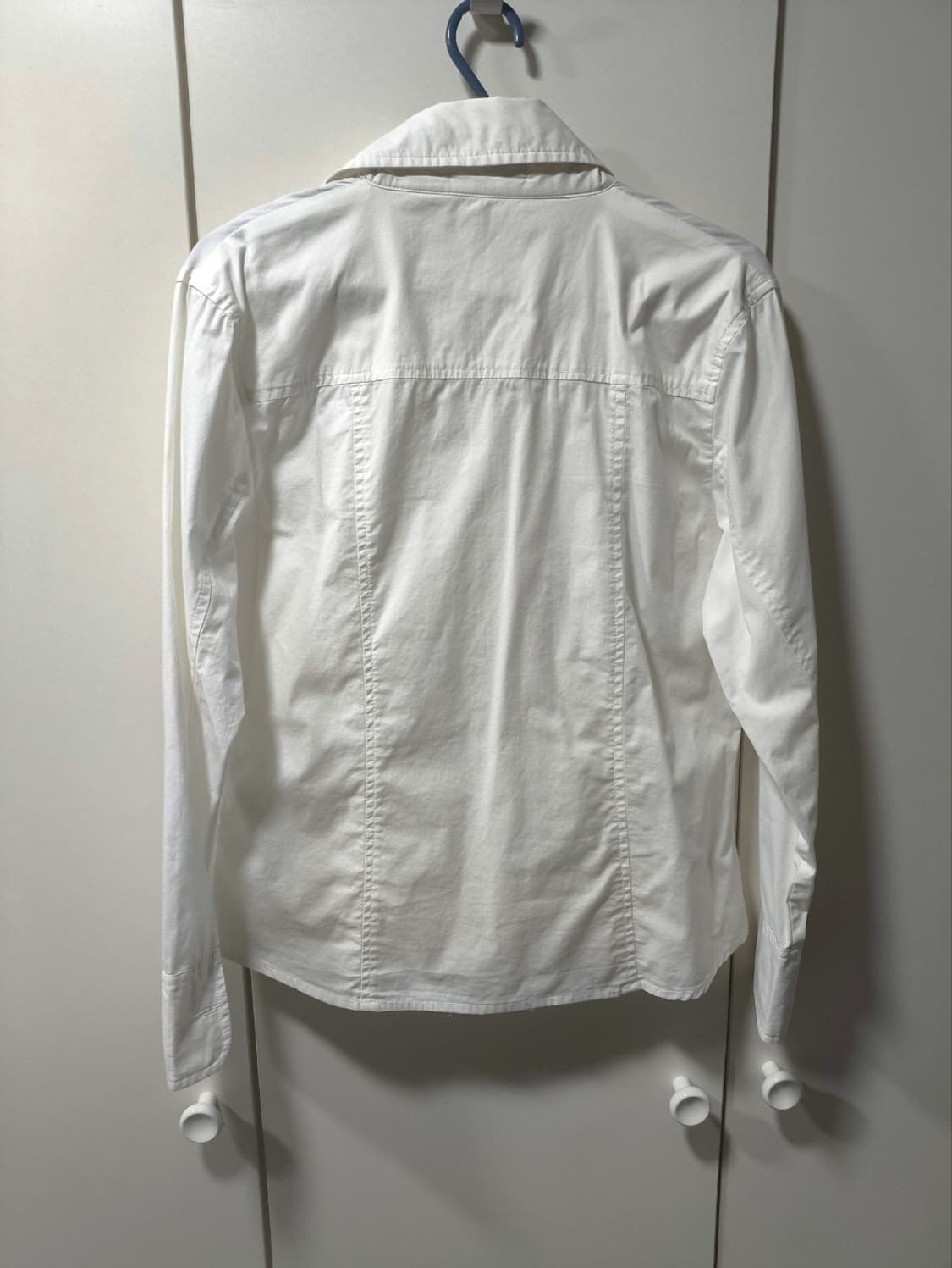 버버리 오픈 카라 셔츠 블라우스 상품이미지6