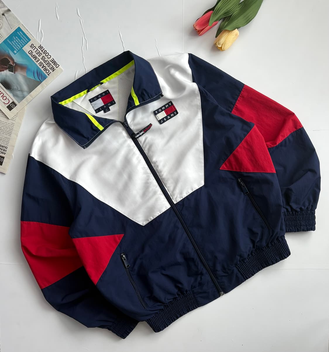 타미 진스 오버핏 바람막이 상품이미지1