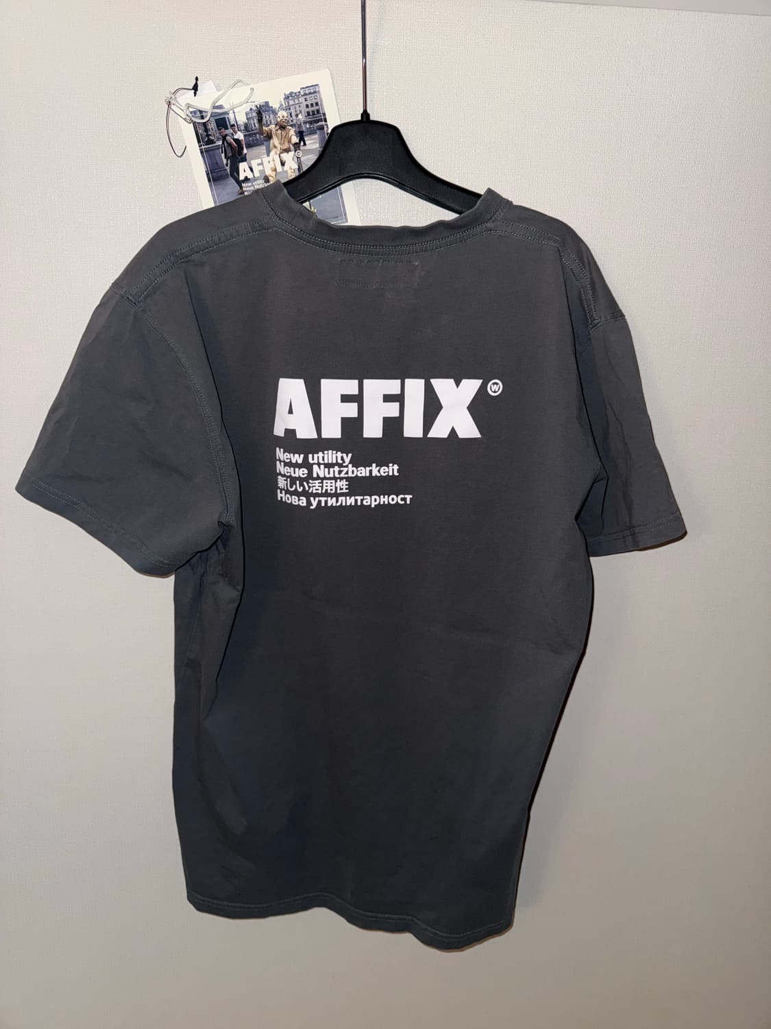 AFFIX Cotton Jersy Short Sleeve L 상품이미지4