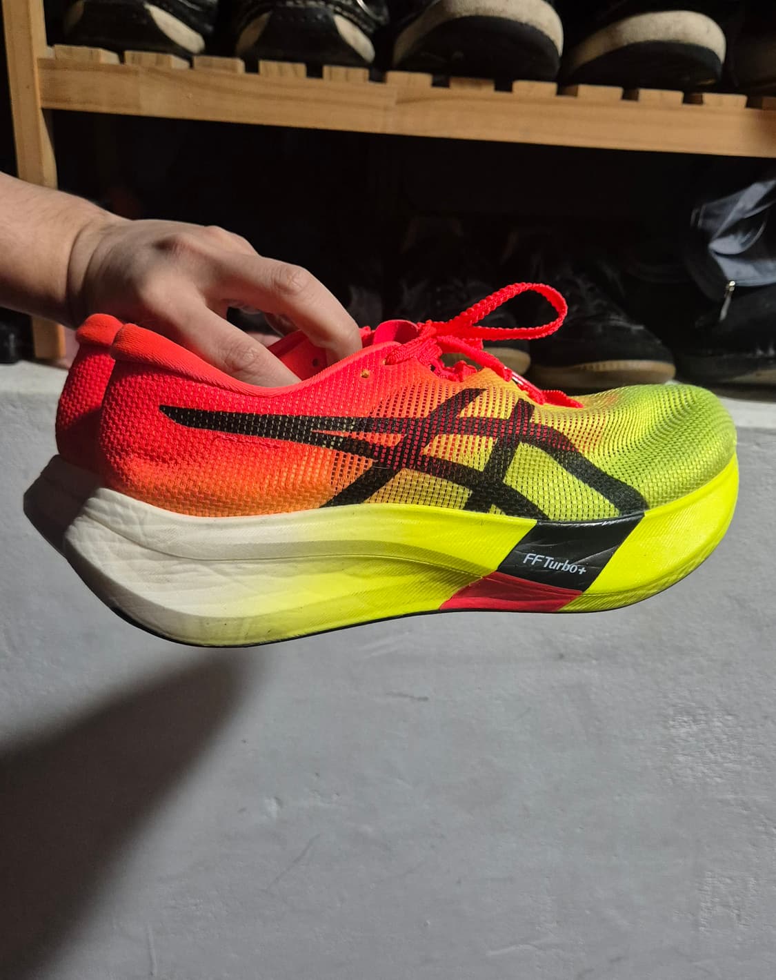 아식스 메타스피드 엣지 파리 270 사이즈 판매 상품이미지7