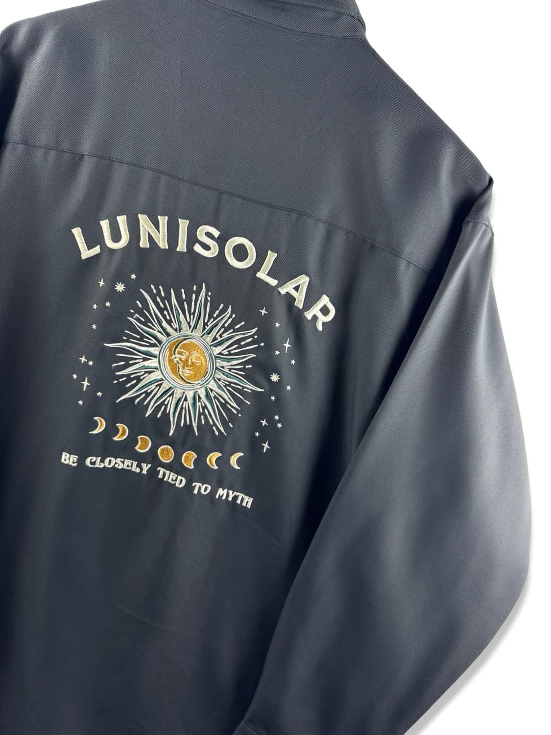 JPN LUNISOLAR 자수 그래픽 오버셔츠2697 상품이미지5