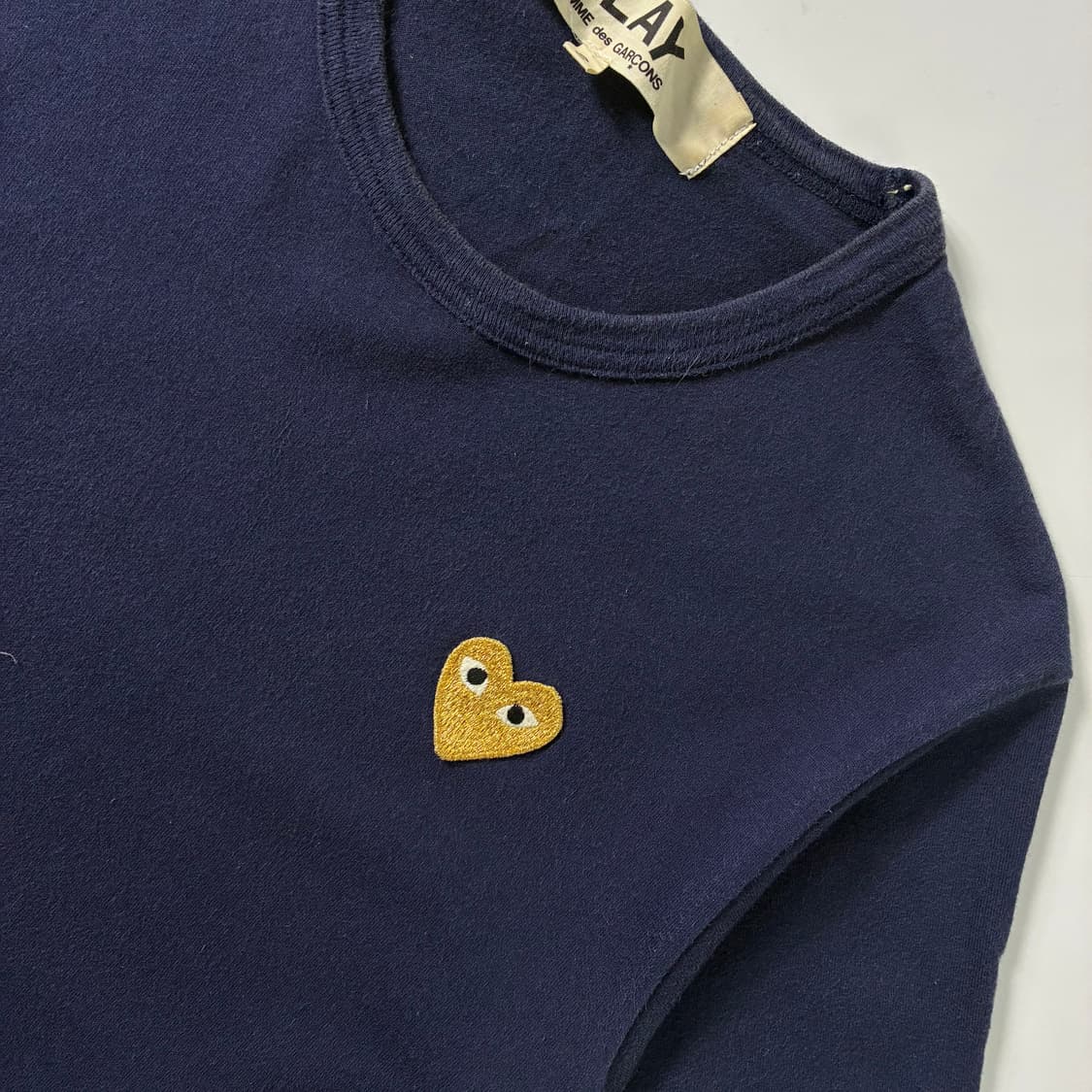 Comme des garsons  꼼데가르송 화트와펜 네이비 반팔티셔츠  상품이미지2