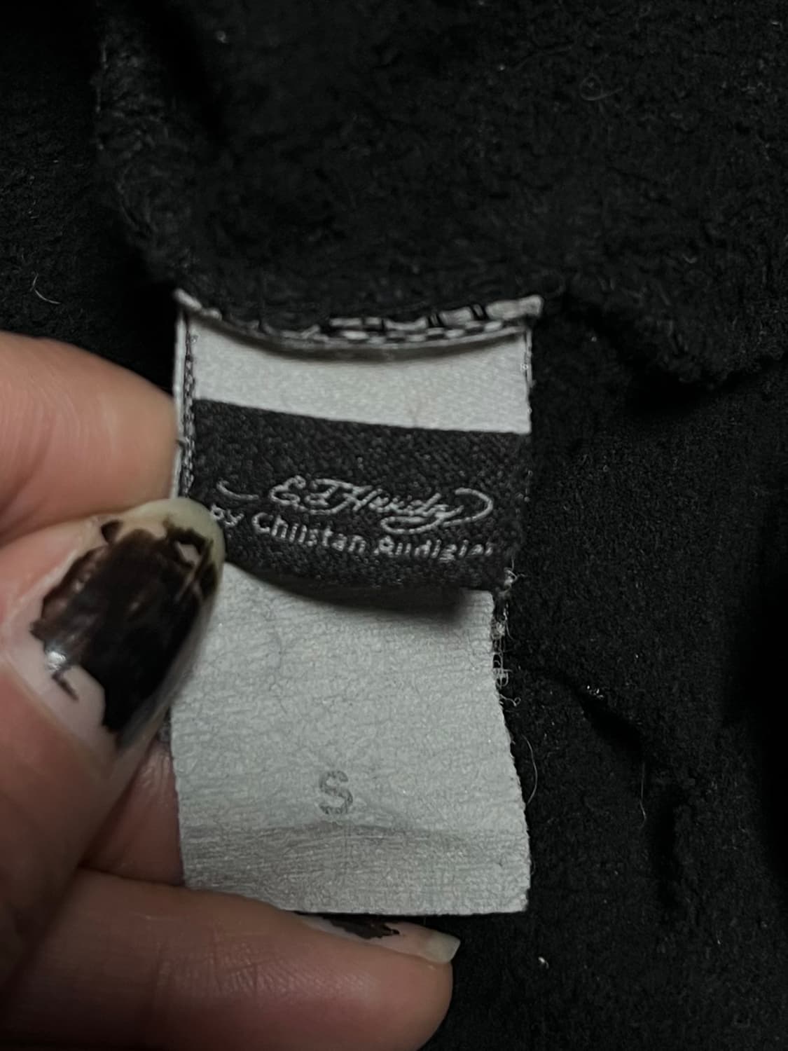 00's Ed Hardy y2k Tattoo Hooded Zip-Up S 상품이미지8