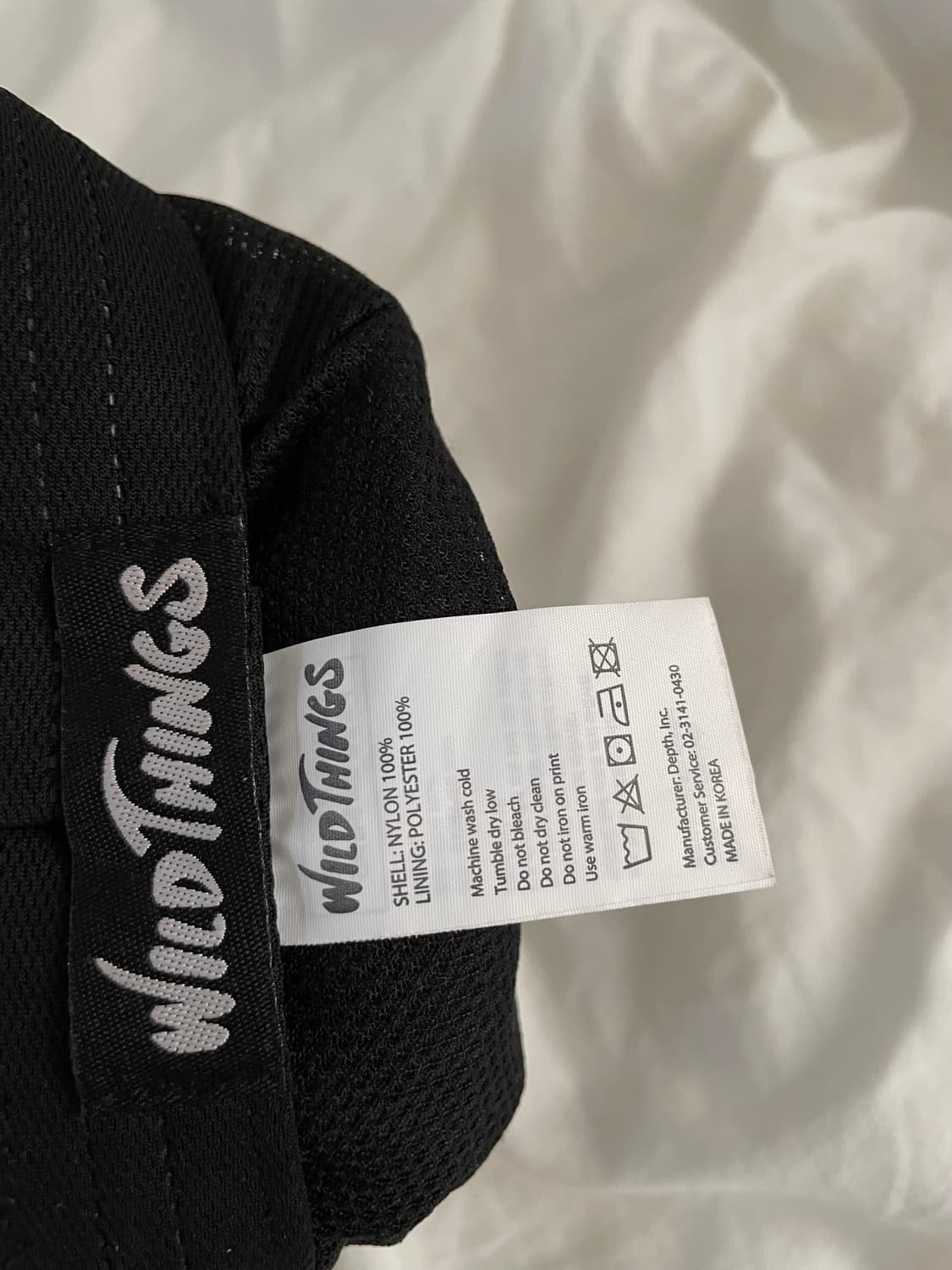 와일드띵스 나일론캡 상품이미지4