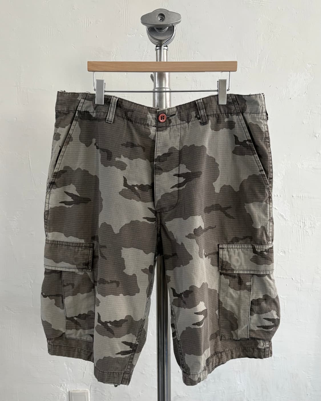 Stussy 스투시 00‘s 립스탑 카모 카고 팬츠 상품이미지1