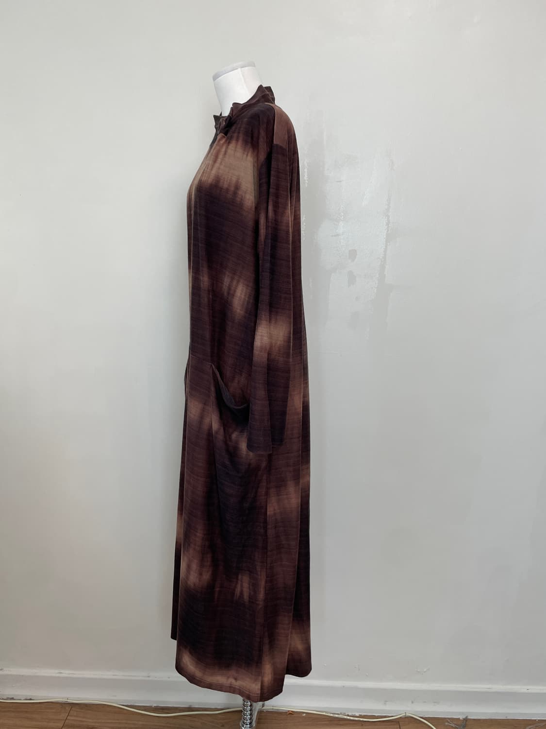 코히로 미사키 그라데이션 하이넥 롱 원피스 J03860 상품이미지4