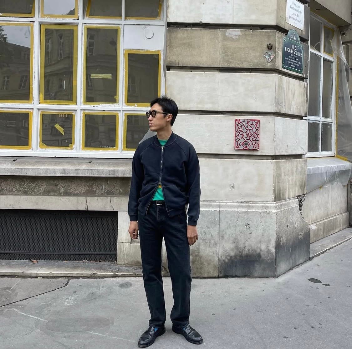 드레프로젝트 FS-Sweat 4사이즈 페이디드 블랙 상품이미지4