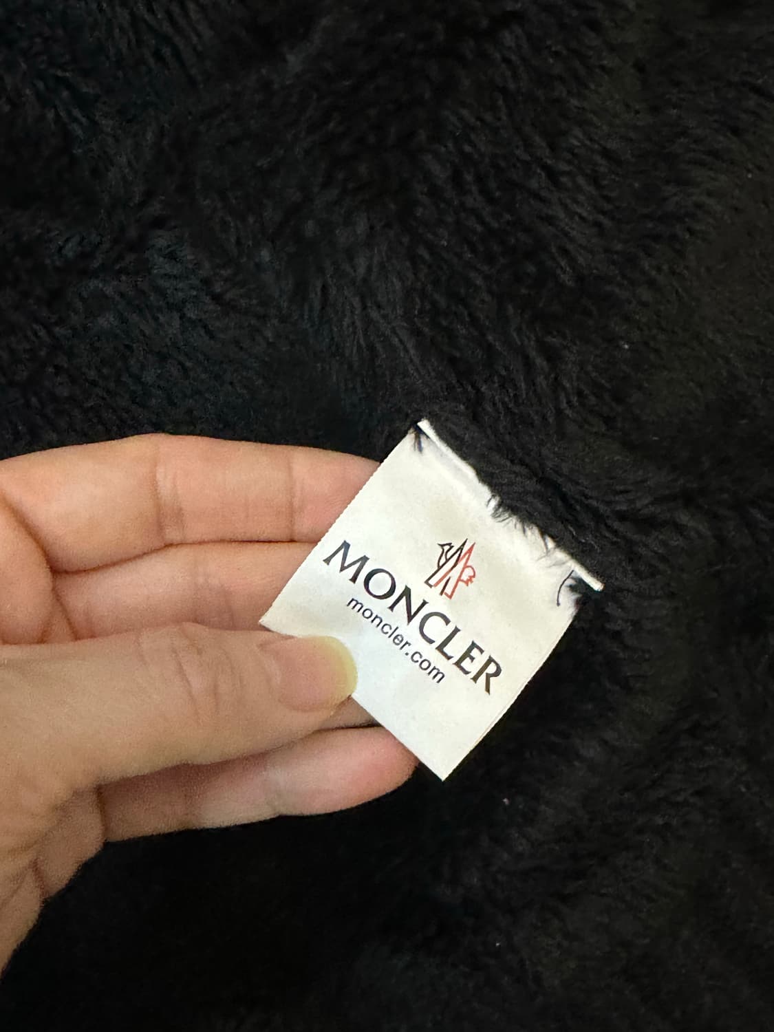 몽클레어 감므블루 숄카라 가디건 블랙 L 상품이미지6