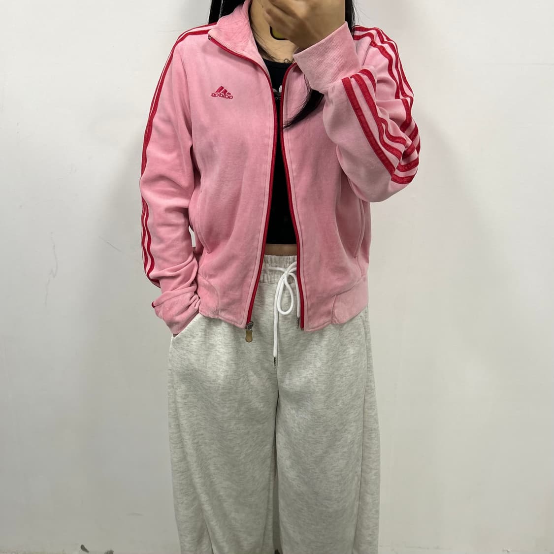 아디다스 딸기우유 벨벳 져지[1510] 상품이미지1