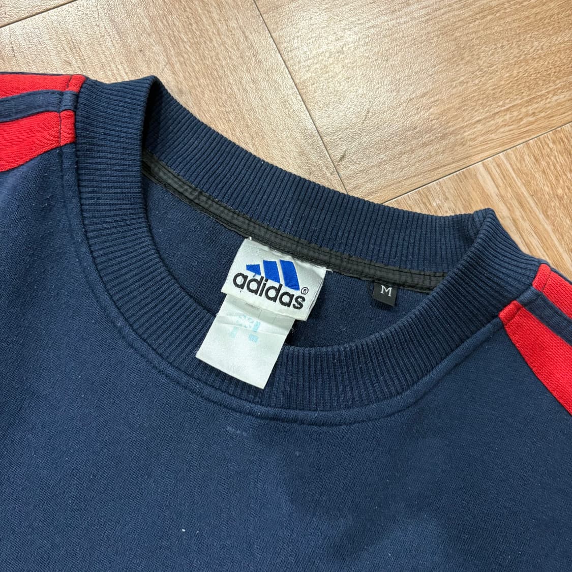 레드 & 블루 빈티지 아디다스 스웻셔츠 상품이미지3