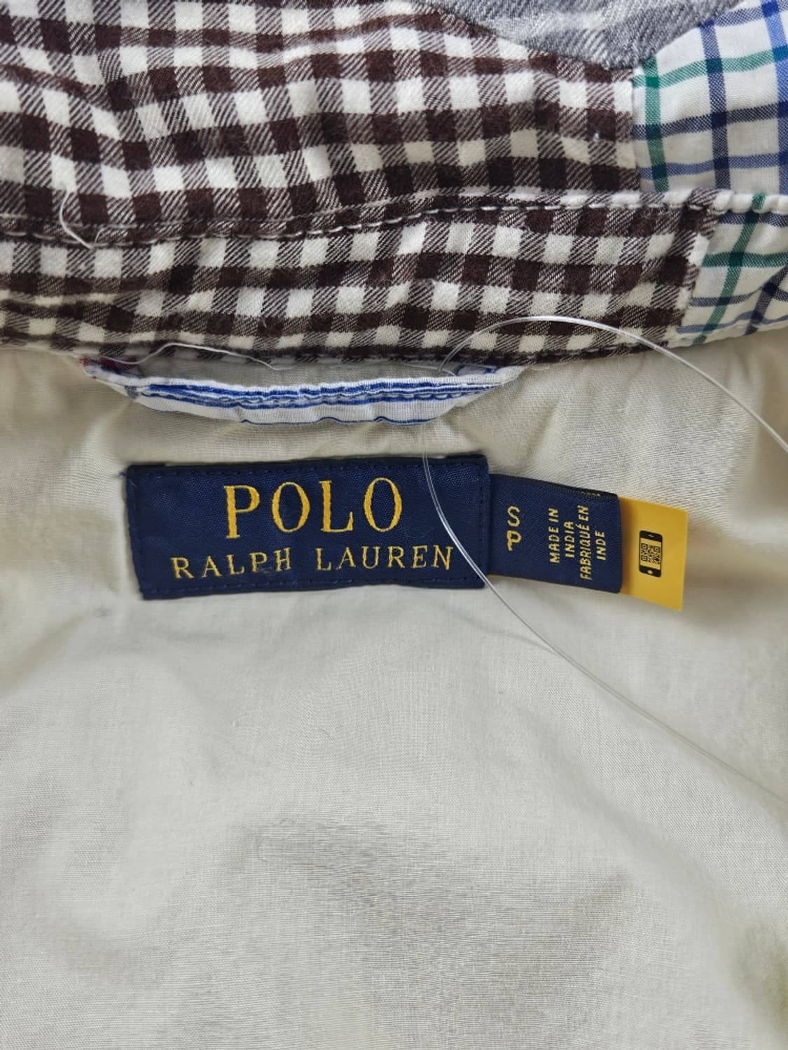 폴로랄프로렌 멀티컬러 패치워크 블루종 자켓 ( S ) / 11254 상품이미지6