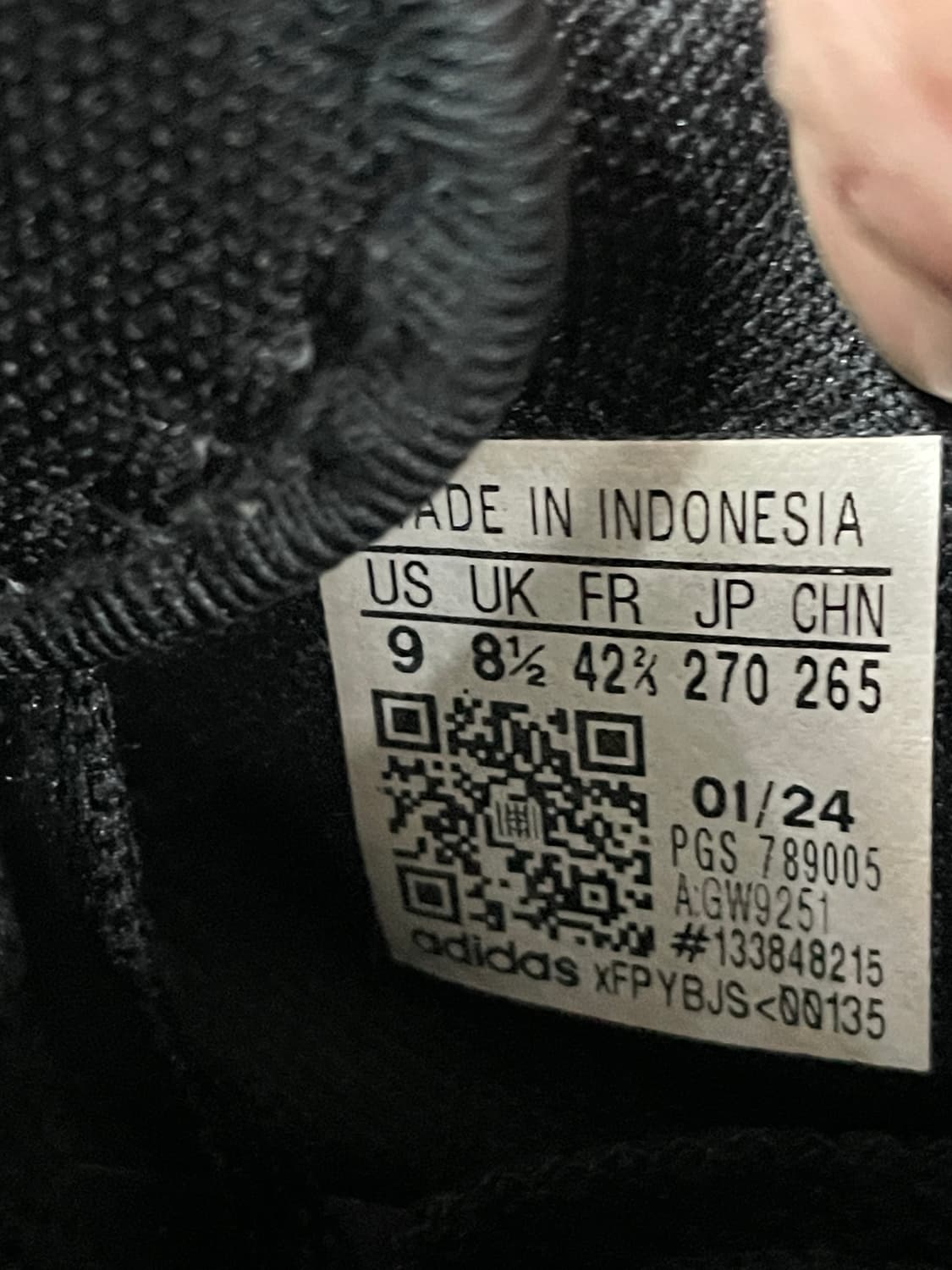 아디다스 그랜드 코트 베이스 블랙 270 상품이미지9