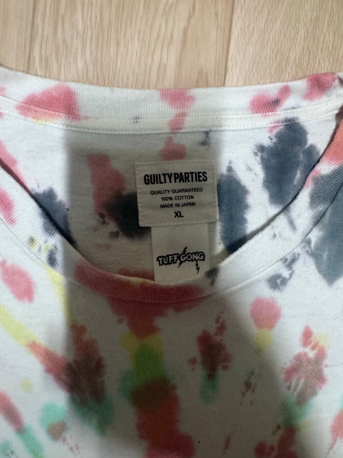 WackomariaXtuffgong 타이다이 티셔츠 상품이미지3