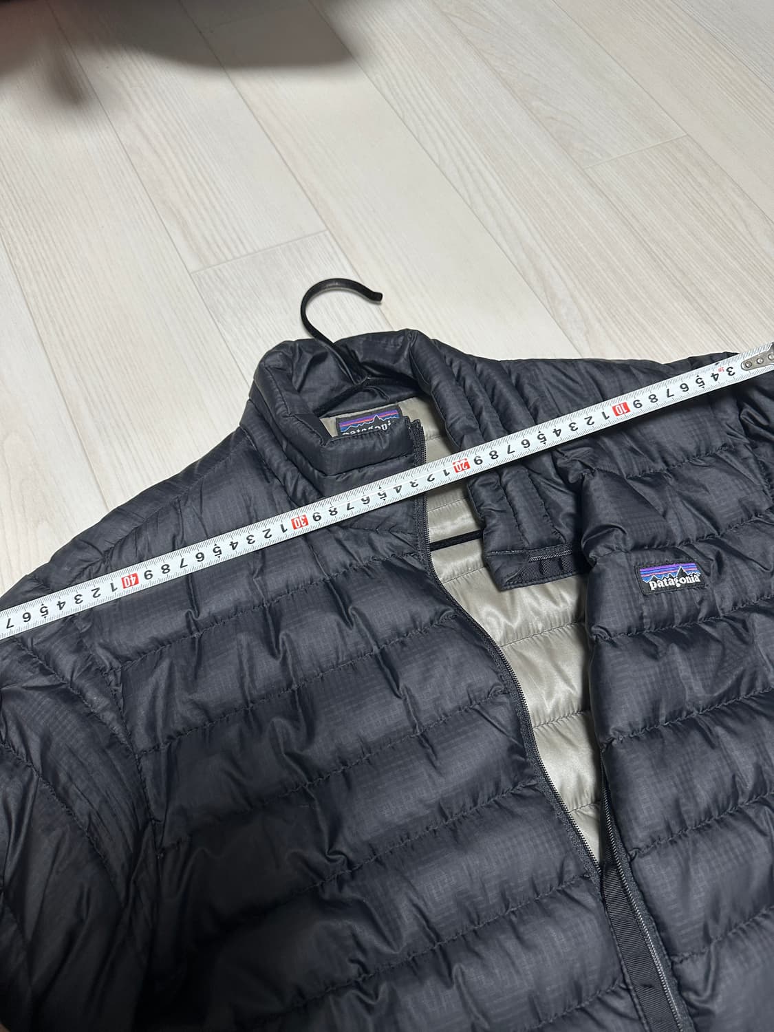 파타고니아 구스 다운 경량 패딩 스웨터 자켓 xs 상품이미지6