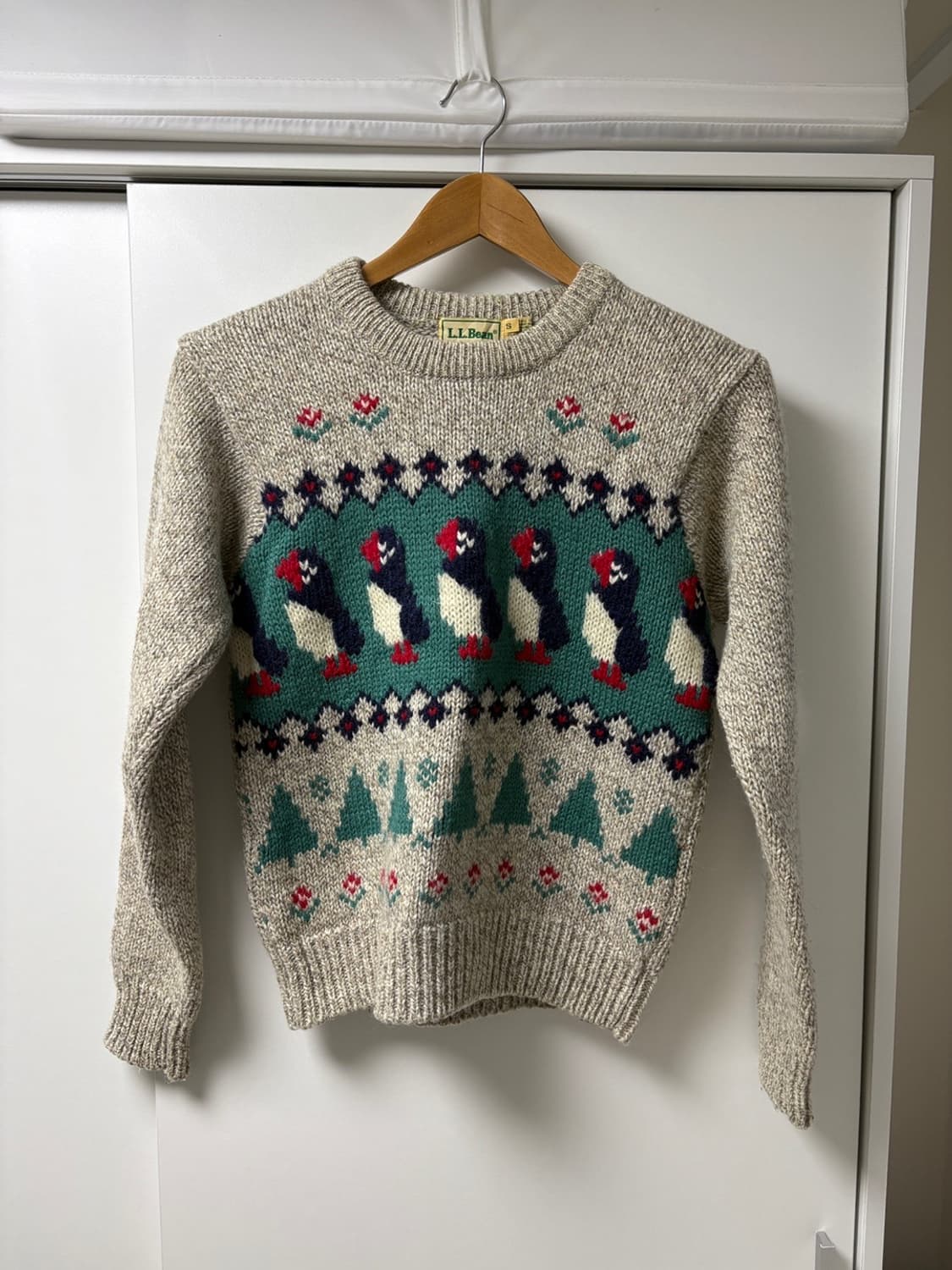 80s 엘엘빈 니트 상품이미지1