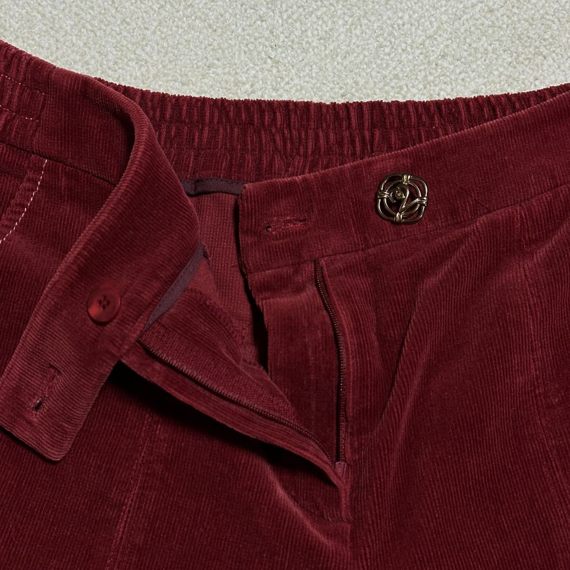 오즈세컨 코듀로이 트임 팬츠 상품이미지6