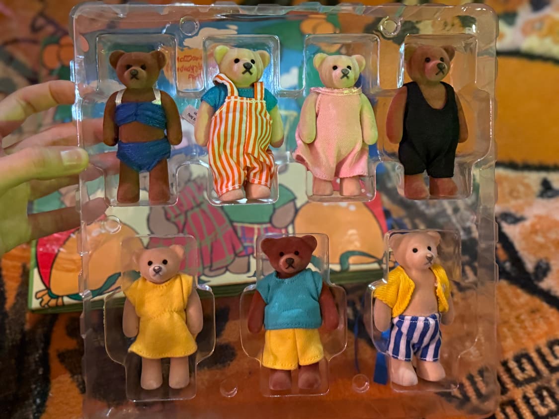 빈티지 1999 맥도날드 테디베어 맥테디 파티 세트 상품이미지2