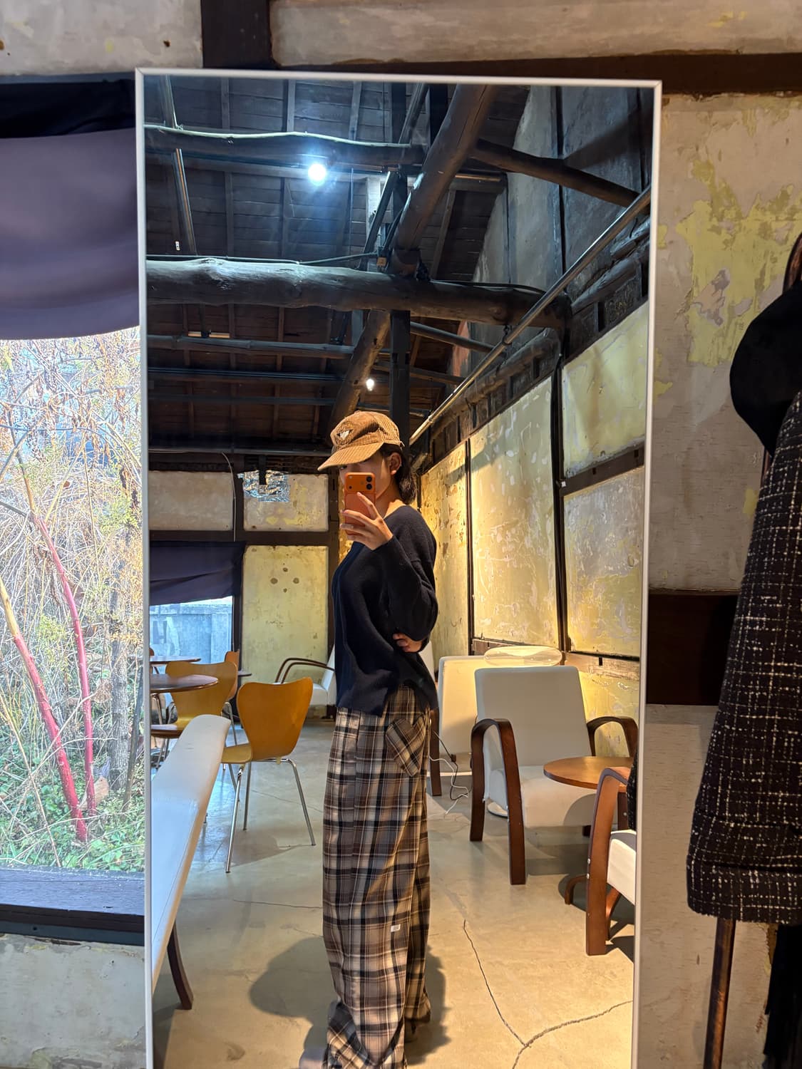 Journalstandard 저널 스탠다드 네이비 캐시미어 니트 상품이미지2