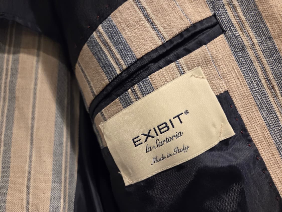 EXIBIT 사르토리아 린넨자켓 상품이미지8