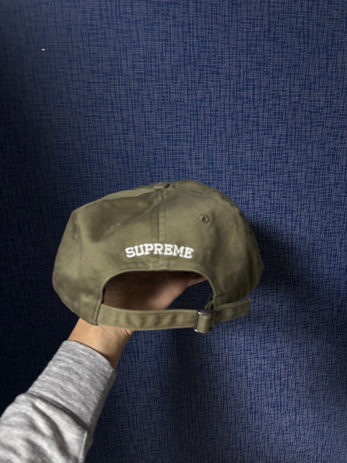 슈프림 6패널 볼캡 올리브 상품이미지3