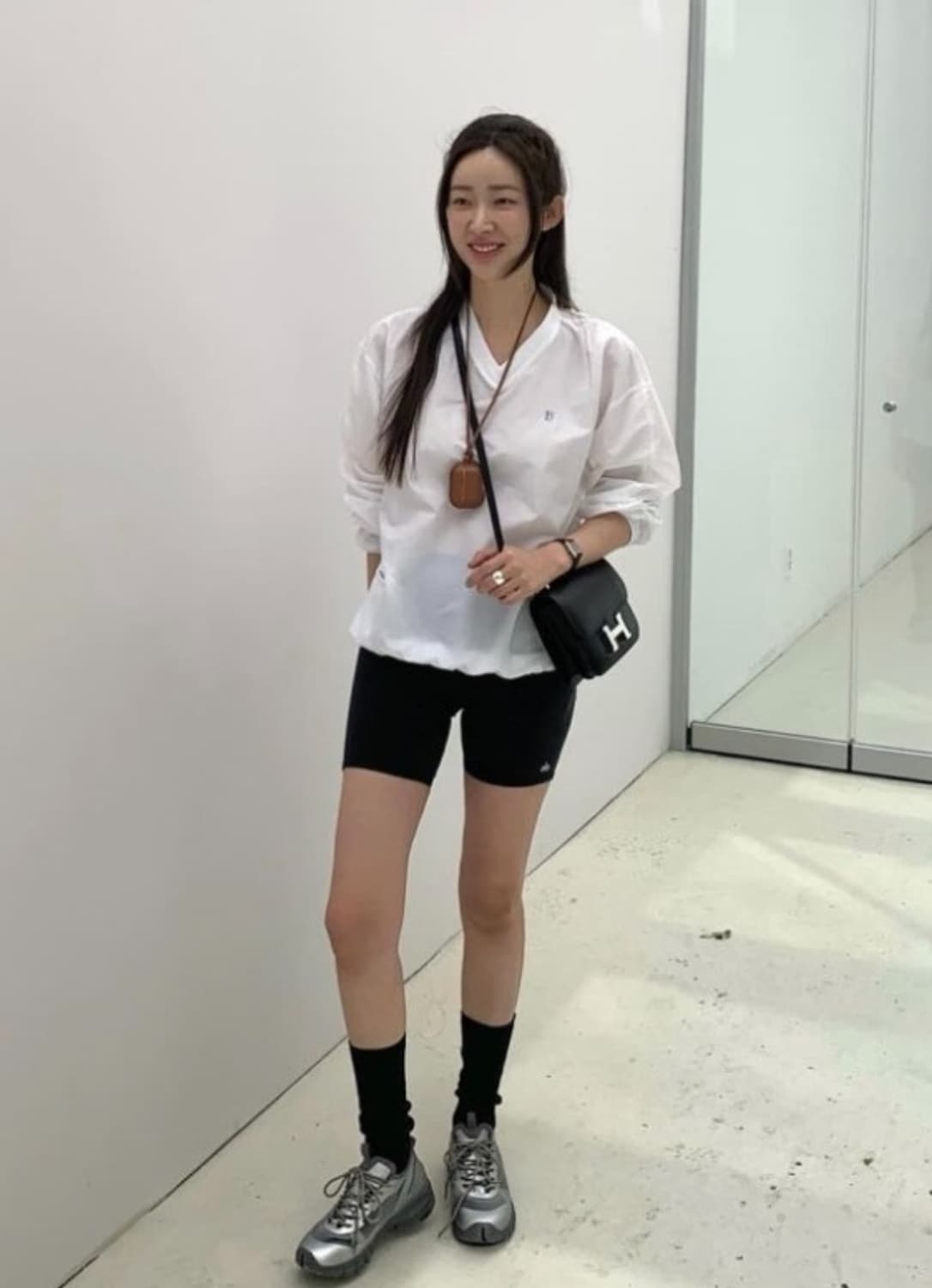 로우클래식 Lc T-1 VIBRAM SNEAKERS SILVER 상품이미지3