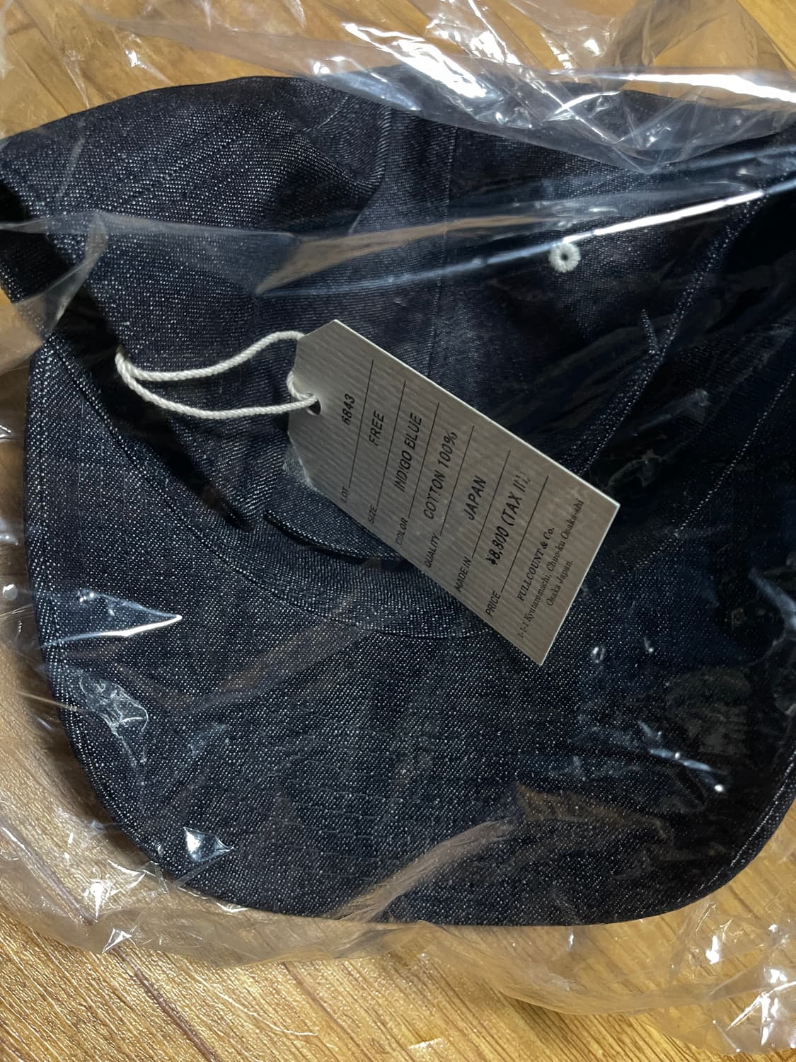 풀카운트 데님 모자 볼캡 새상품 상품이미지2