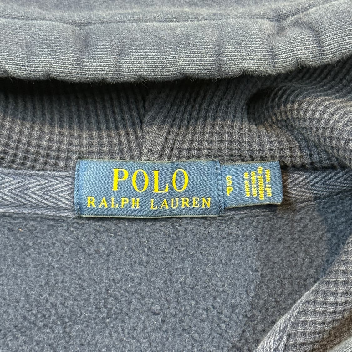 S) 폴로 랄프로렌 써멀 후드집업 네이비 상품이미지7