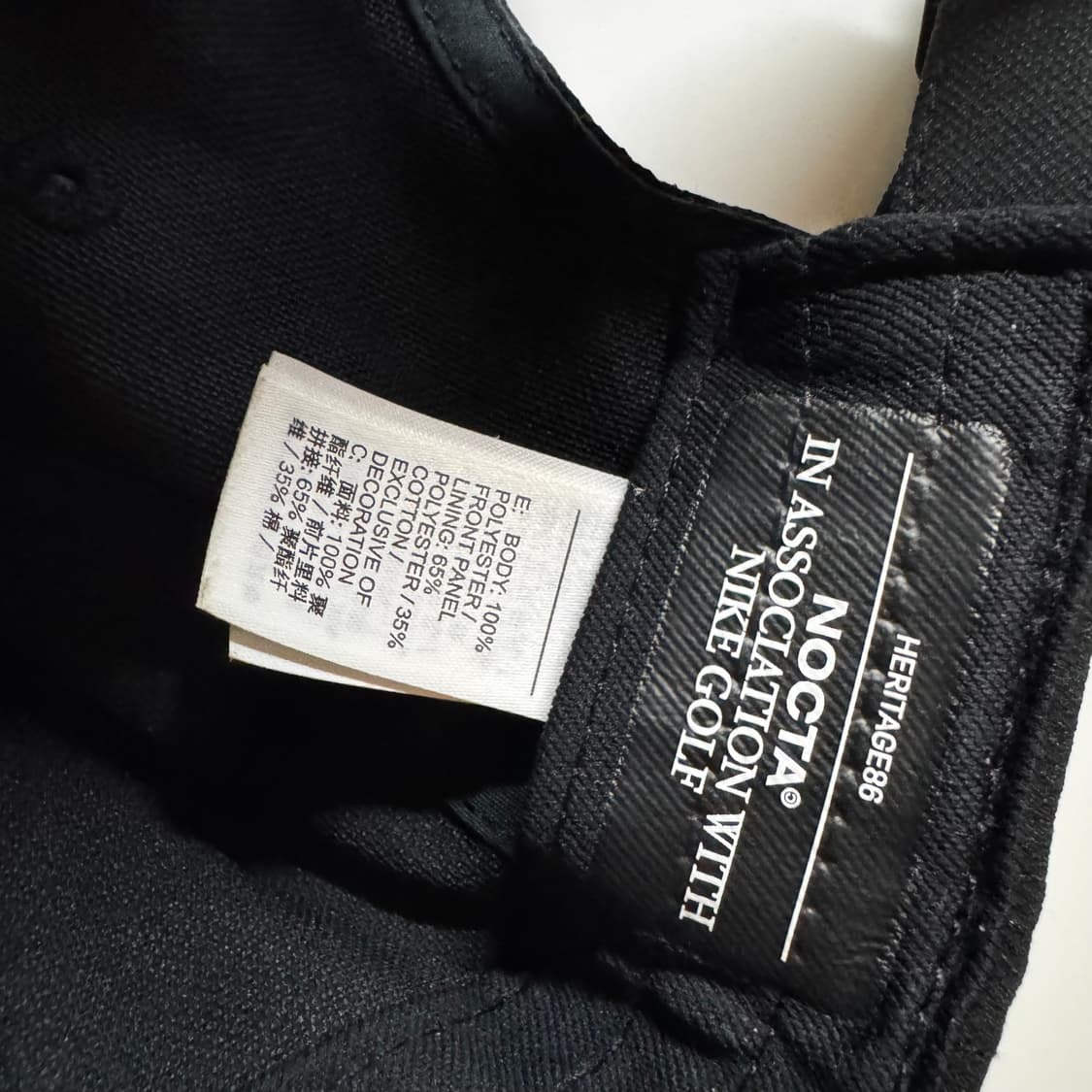 나이키 녹타 골프 캡 블랙 상품이미지4