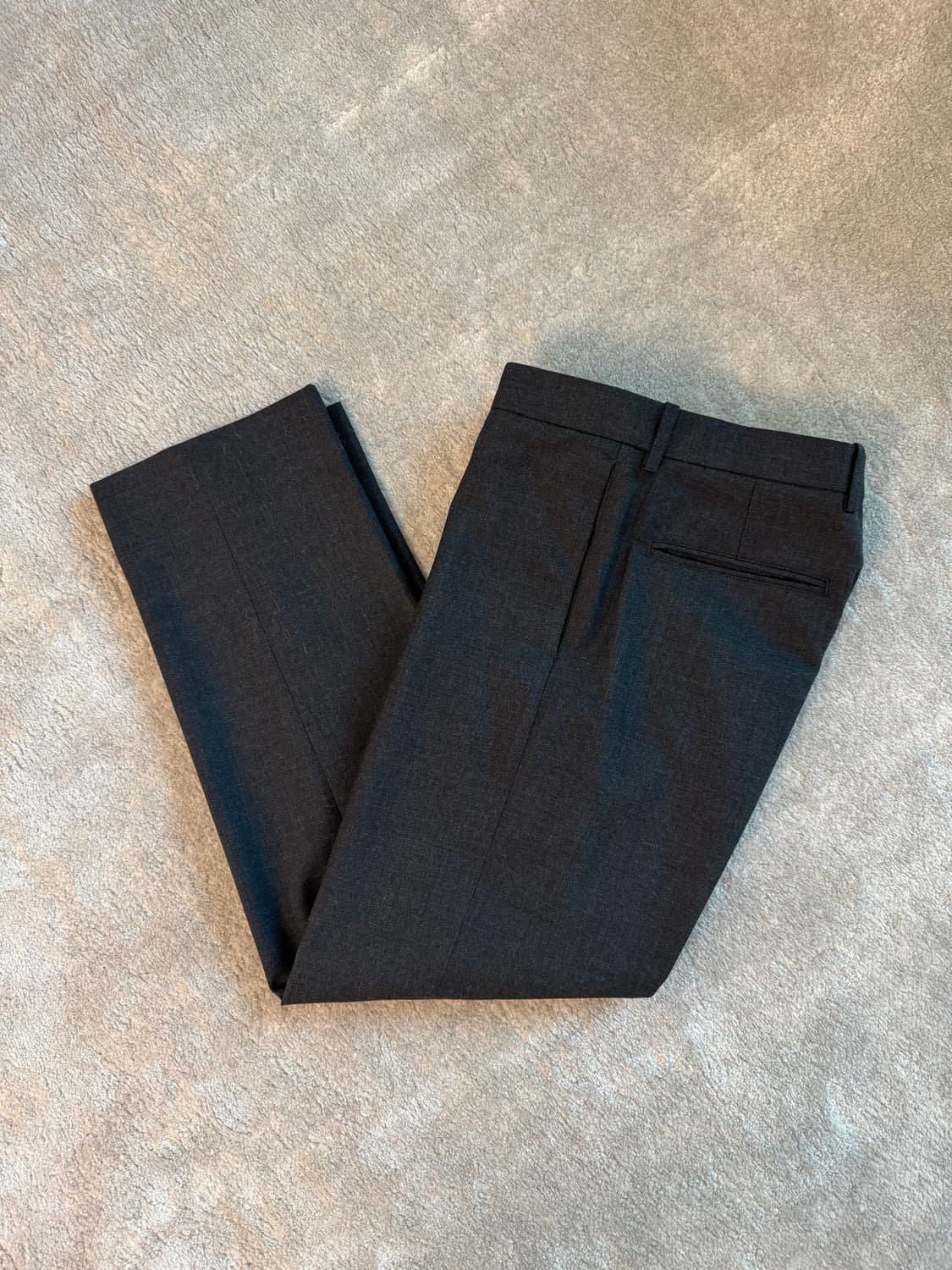 [포터리] 울 스포츠 자켓, 울 테이퍼드 팬츠(셋업) 차콜그레이 1사이즈 상품이미지10