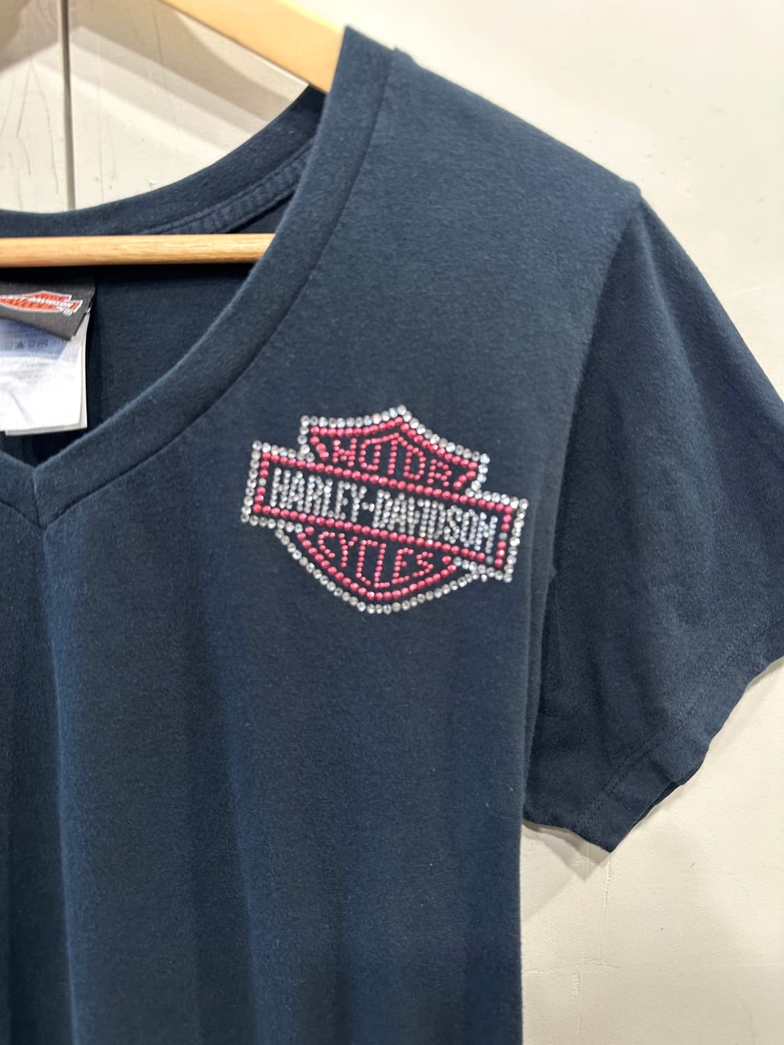 할리데이비슨 워싱 반팔 티셔츠 상품이미지3